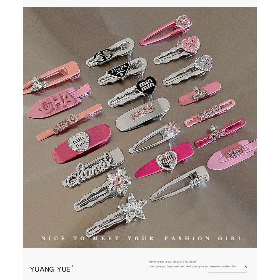 Bộ 7 Kẹp Tóc Hãng LUXURY Cho Bạn Gái