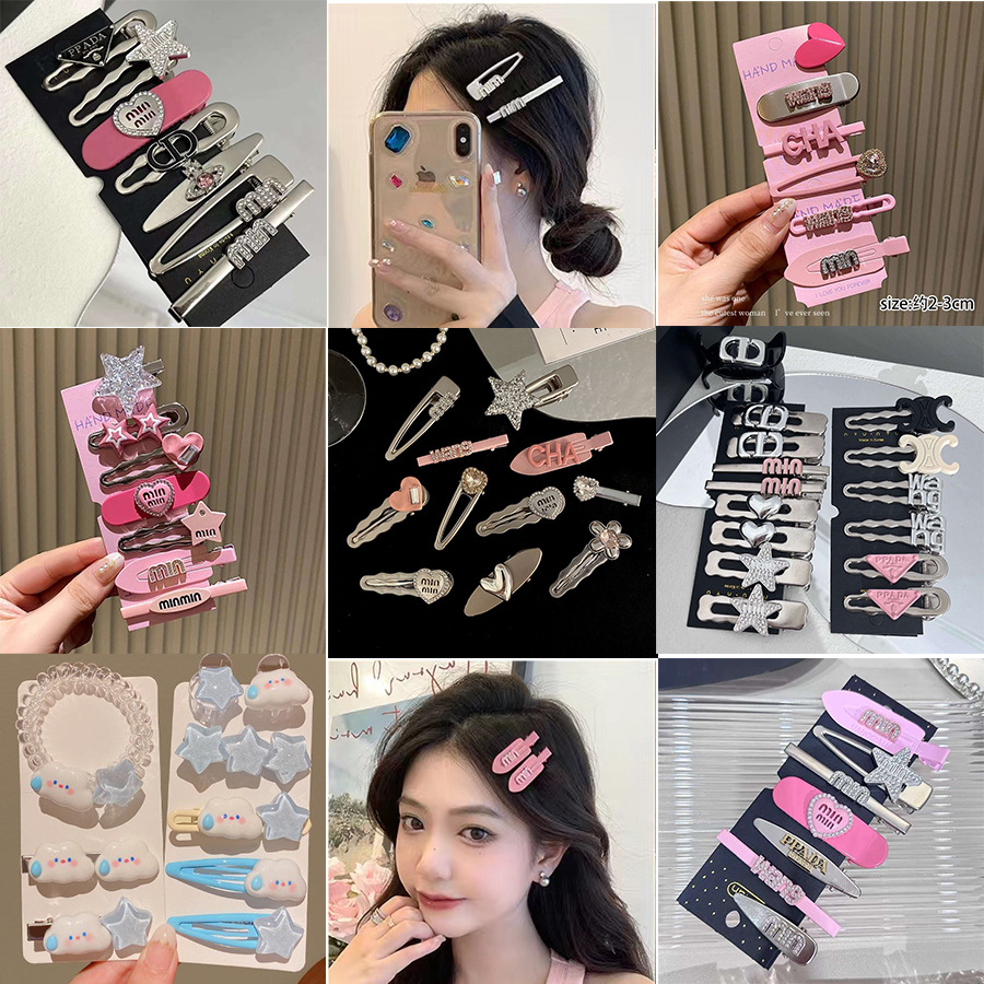 Bộ 7 Kẹp Tóc Hãng LUXURY Cho Bạn Gái