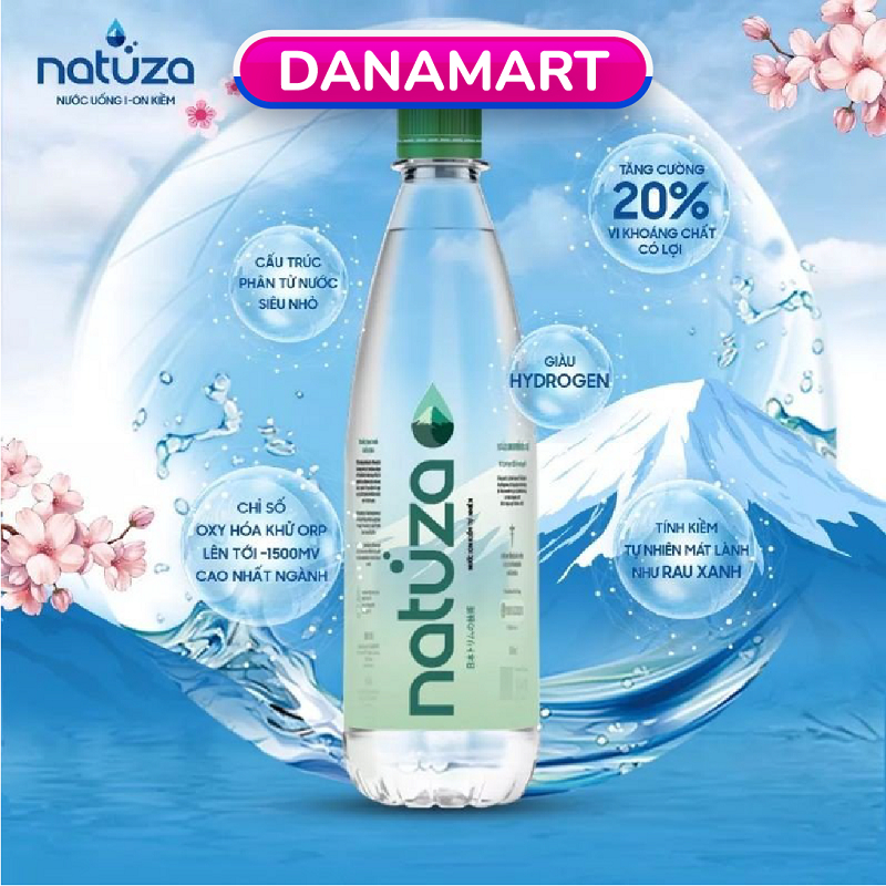 Nước Uống Ion Kiềm Natuza pH 7.5+ Thanh Lọc Cơ Thể, Làm Đẹp Da Cho Mọi Lứa Tuổi