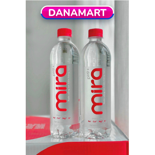 Nước ion Kiềm Đóng Chai Mira Tav pH9+, Nước Uống Hằng Ngày Giàu Khoáng Chất, An Toàn Sức Khỏe