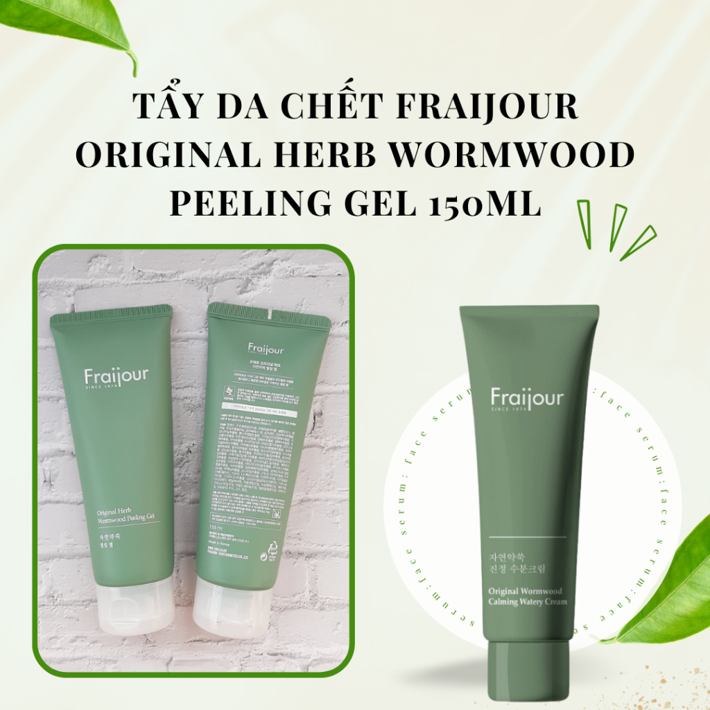 Tẩy Da Chết Fraijour Original Herb Wormwood Peeling Gel 150ml