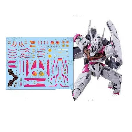 Decal nước huỳnh quang phát sáng Mô hình Aerial , Lfrith - tạo nổi bật custom - độ mô hình