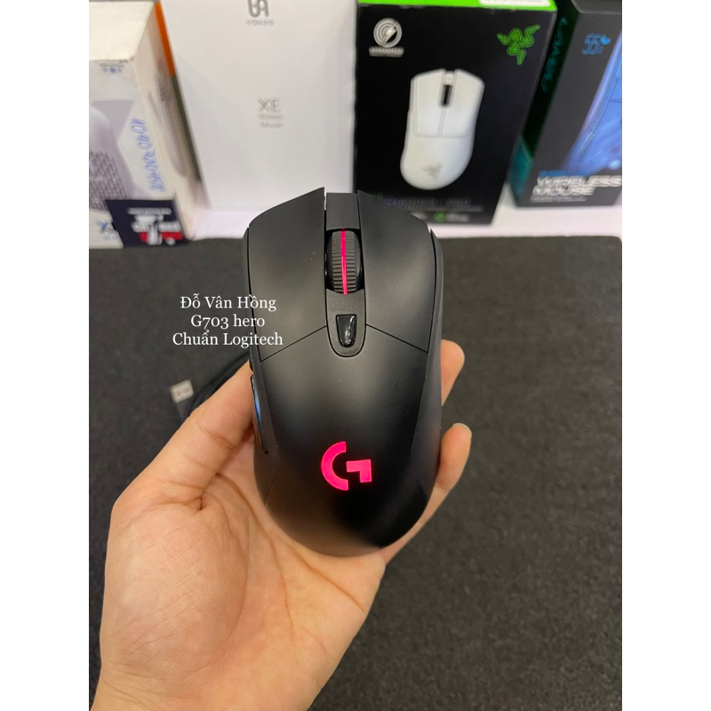 Chuột Gaming LOGITECH G703 Hero Lightspeed Wireless không dây likenew