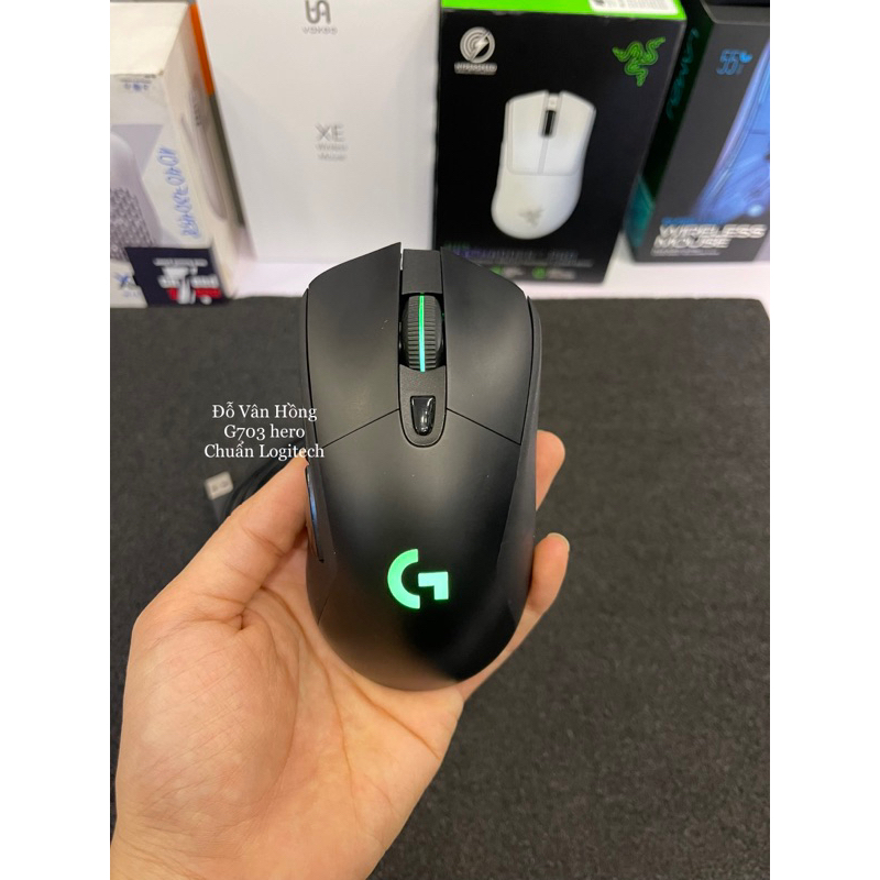 Chuột Gaming LOGITECH G703 Hero Lightspeed Wireless không dây likenew