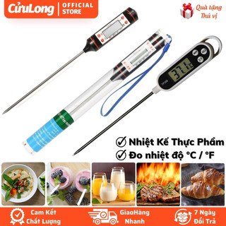 Nhiệt Kế Đo Nước Pha Sữa Điện Tử cây đo nhiệt độ nước tắm cho bé nhiệt kế nấu ăn đo rượu thực phẩm nhà bếp TP101 TP300