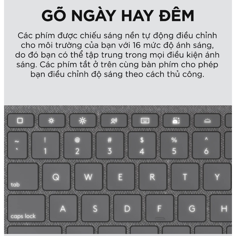 Bao Da Kèm Bàn Phím Logitech ComboTouch iPad Gen 7/8/9/10 | Hàng Chính Hãng | Bảo Hành 12T | Mimax Store
