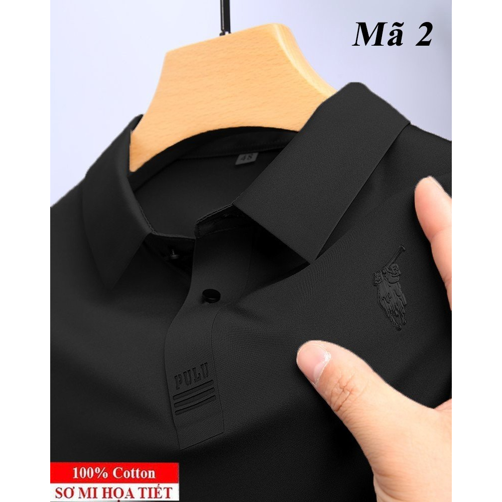 Mẫu 24 , Áo PoLo Họa Tiết Hoa Văn Tay Ngắn In Hình Phong Cách Mỹ , Chất Liệu Vải Mát , Thời Trang Mùa Hè Dành Cho Nam