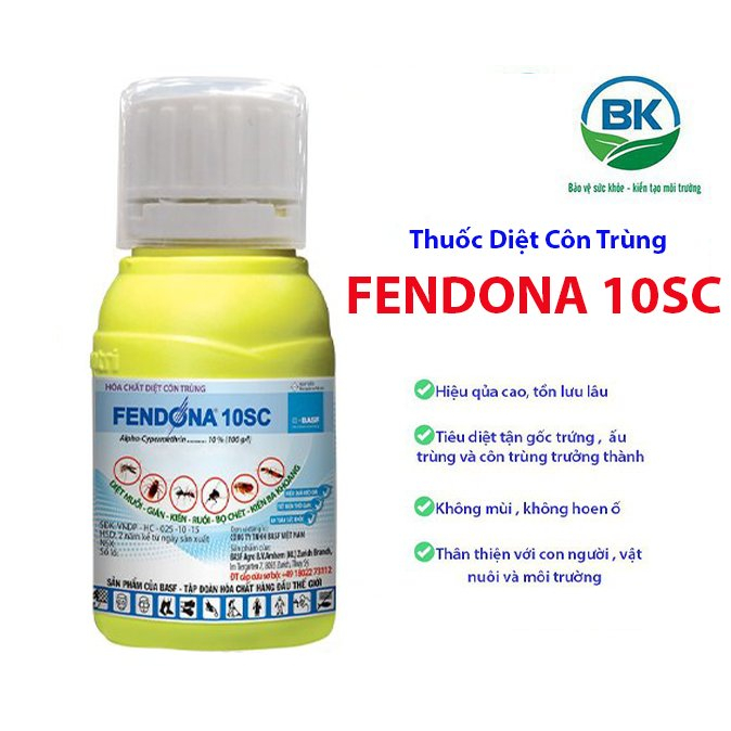 Fendona 10sc - Thuốc Diệt Côn Trùng Fendona ( 50ml )