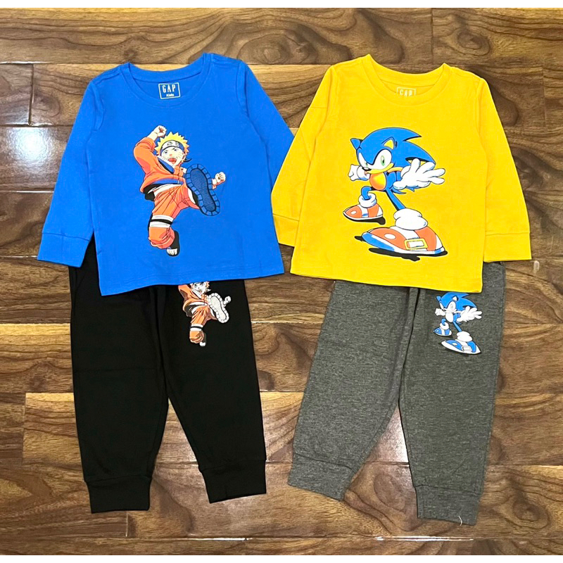 Bộ quần áo thu đông dài tay cho bé chất liệu cotton đẹp hình in ngộ nghĩnh