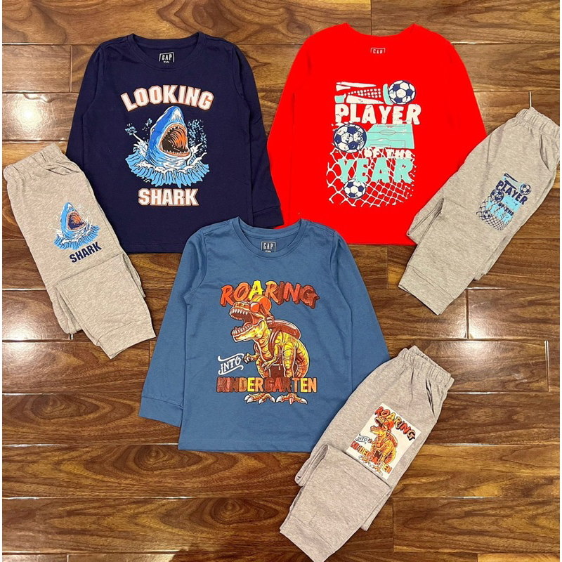 Bộ thu đông cotton size đại cho bé trai
