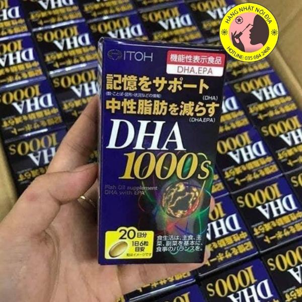 Viên uống bổ não DHA 1000s Nhật Bản