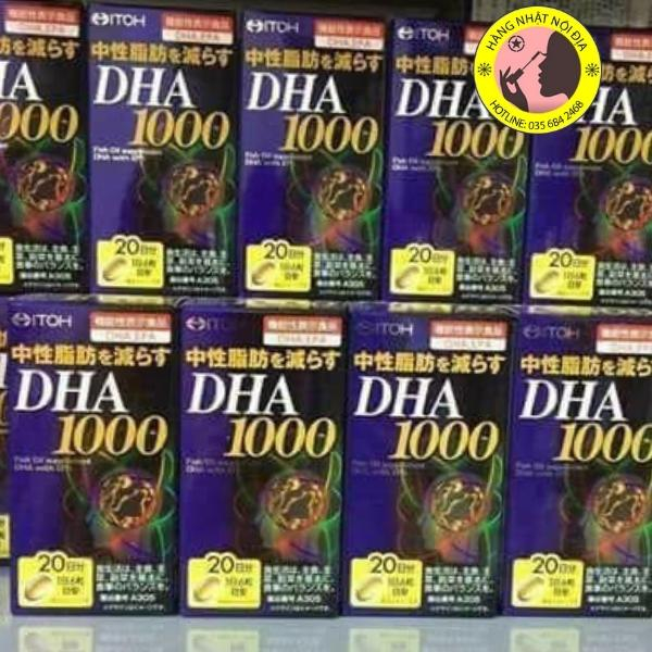 Viên uống bổ não DHA 1000s Nhật Bản