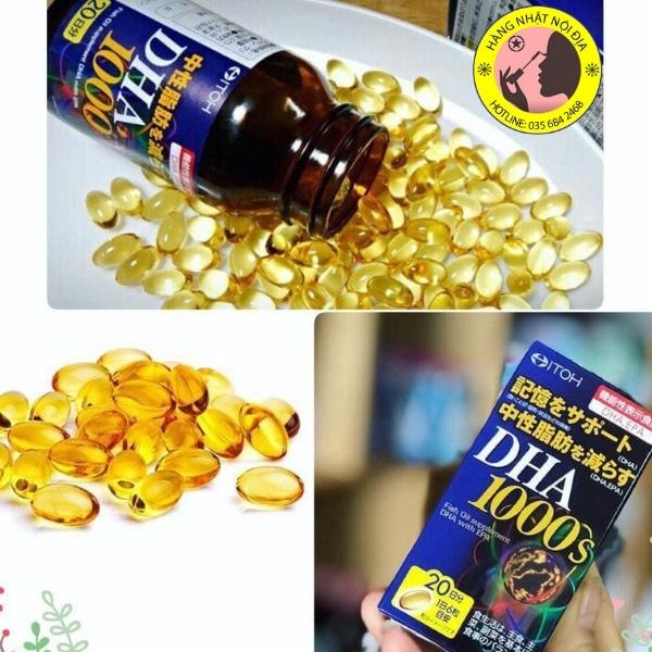 Viên uống bổ não DHA 1000s Nhật Bản