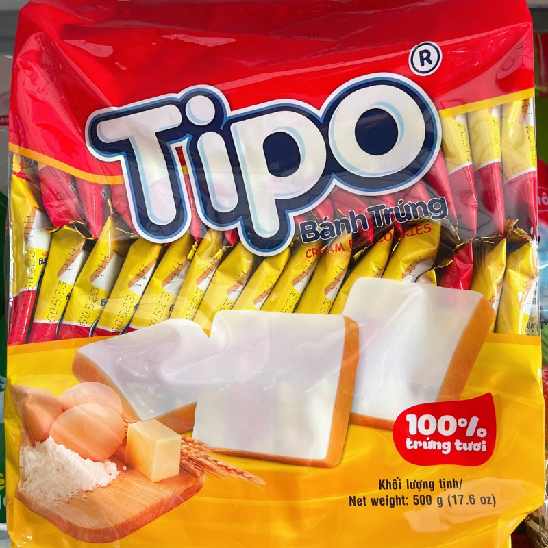 Bánh Trứng Tipo Bịch 220g/500g