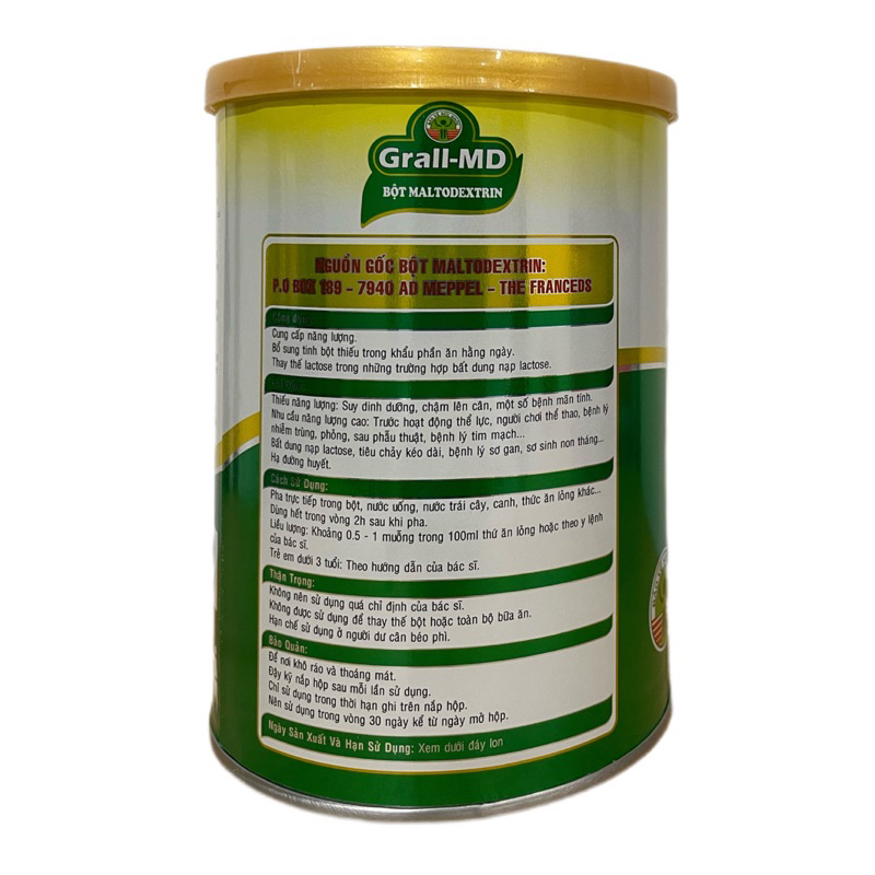 BỘT ĐƯỜNG MALTOSE DEXTRIN CỦA NHI ĐỒNG 2 CHO TRẺ BIẾNG ĂN