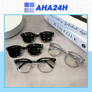 Mắt kính thời trang Club Master AH1858 chống tia UV unisex nam nữ ms 100