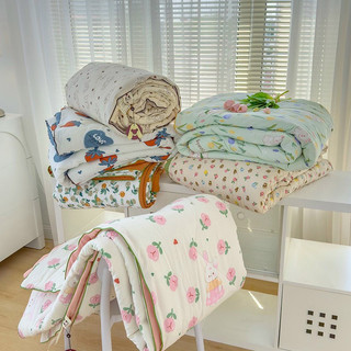 CHĂN/ MỀN ĐŨI MUJI KẺ TO TRẦN BÔNG MÙA HÈ THU, ĐẮP MỀM MÁT KÍCH CỠ 2*2,3M - CHĂN LỤA TRƠN IN CHỮ SIÊU MÁT