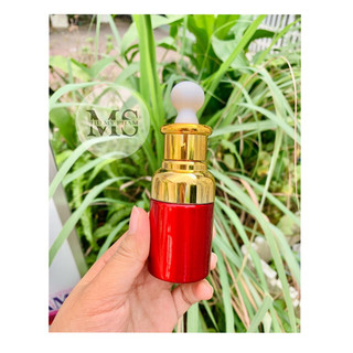 Chai serum suôn đỏ 30ml bóp nấm cao cấp