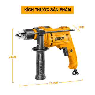Máy khoan búa 710W Ingco ID7108E-ID7118E