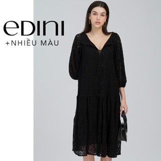 Đầm Maxi Tay Phồng Cổ V Thanh Lịch - EDINI - D1583
