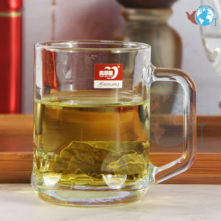 Ly quai thủy tinh uống trà, ly uống cafe 240ml / Ly thủy tinh có quai Deli ZB12150