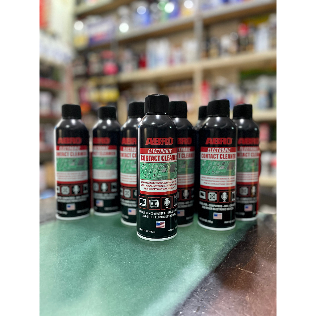 CHAI XỊT VỆ SINH LÀM SẠCH BO MẠCH ĐIỆN TỬ ABRO USA ELECTRONIC CONTACT CLEANER 163G
