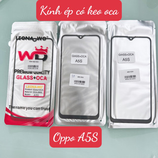Kính oppo a5s - kính oppo a7 - kính ép liền keo - kính ép màn hình có keo oca