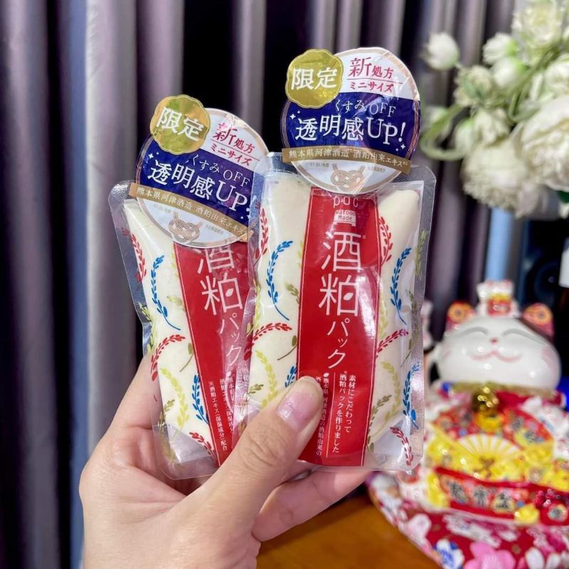 Mặt nạ bã rượu Sake