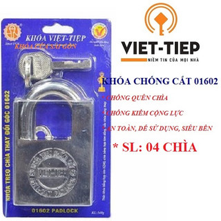 FREESHIP 99K TOÀN QUỐC_Ổ Khóa Cửa Việt Tiệp 01602 Chống Cắt 60mm (Chính Hãng)