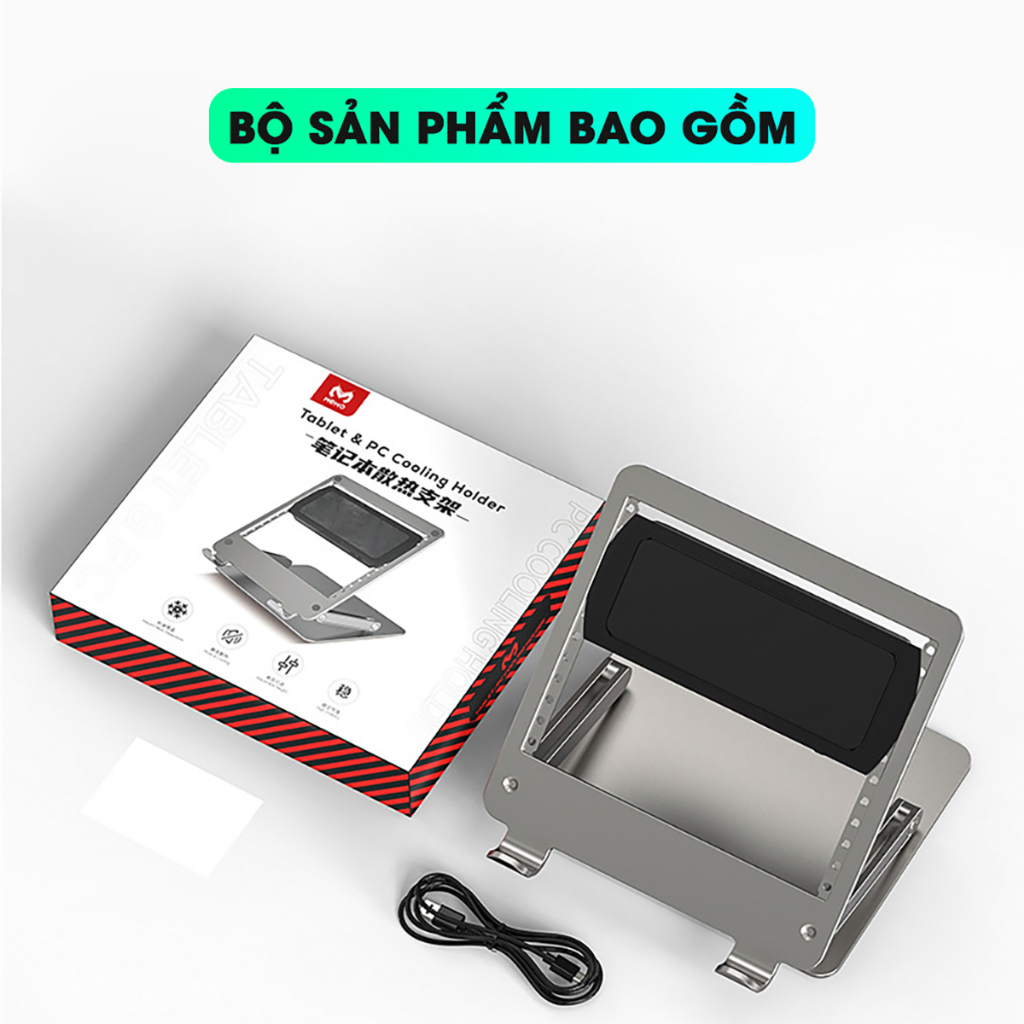Giá đỡ sò tản nhiệt gaming Tablet SIDOCOOLER DP01 kê máy tính bảng linh hoạt tùy chỉnh độ cao chơi game thoải mái