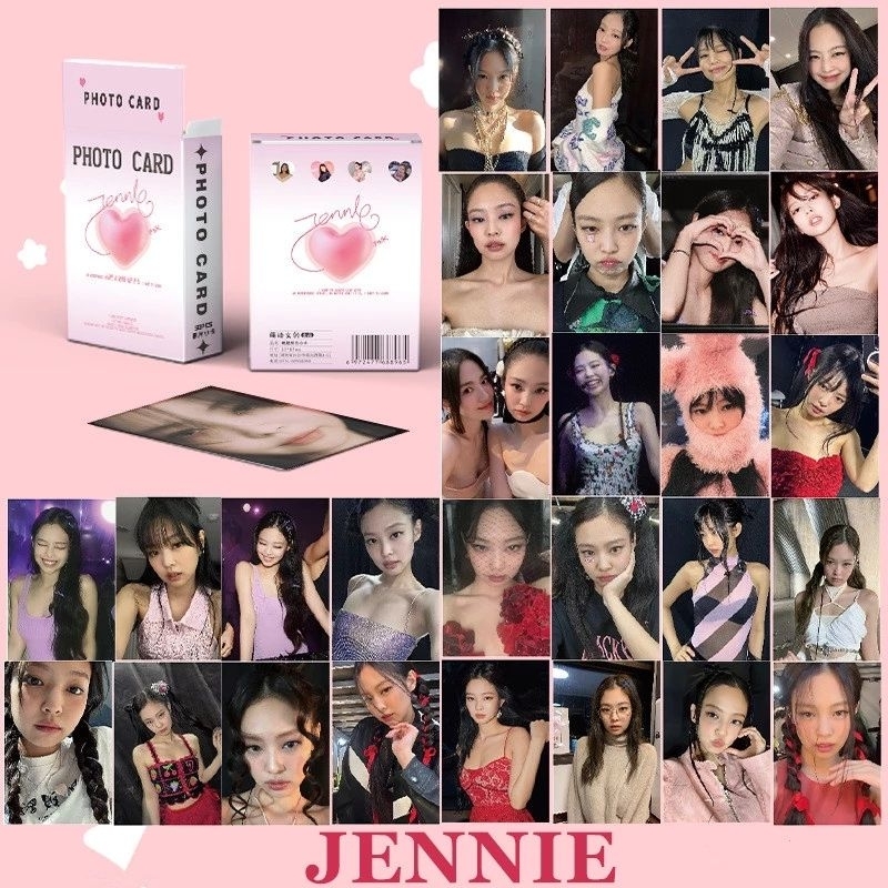 Bộ sưu tập Photocard Blackpink Halogram lấp lánh 50 ảnh không lặp lại Lisa, Jennie, Jisoo, Rosé