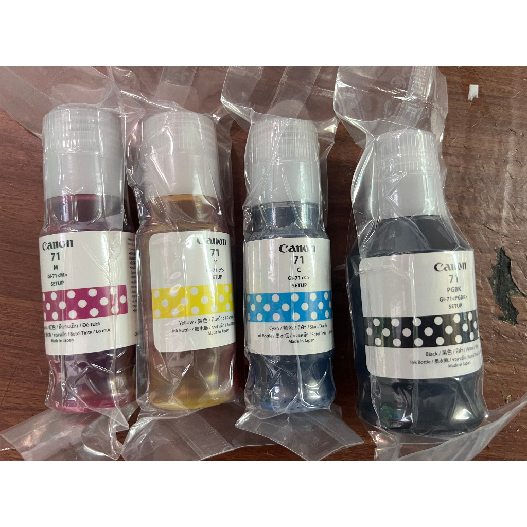 Mực in Canon G1020 - G2020 - G3020 - G3060 mã GI-71 hàng nhập khẩu