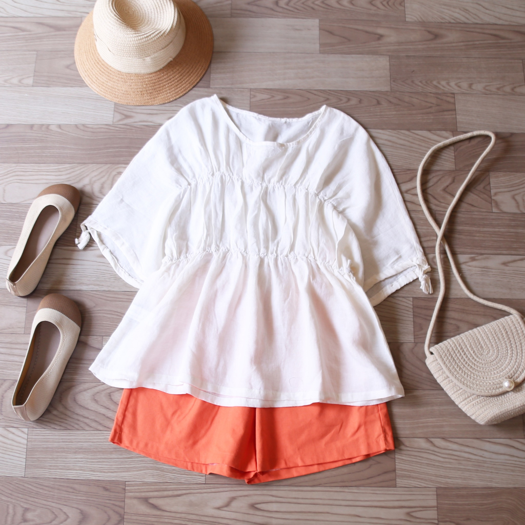 ÁO DƠI NHÚN CỔ TRÒN