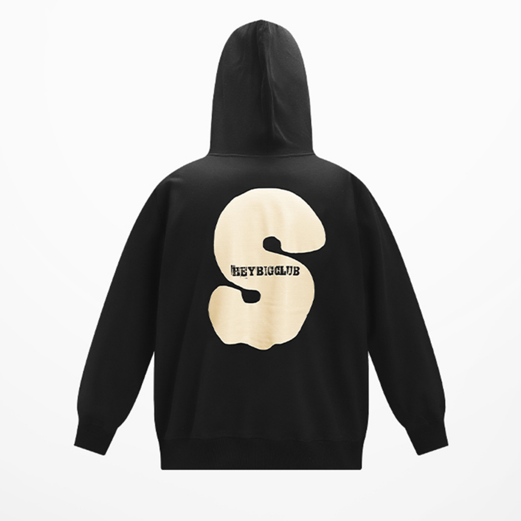 Áo Hoodie Dài Tay HD412 HALEY Chữ S Basic Nỉ Bông Nỉ Lông Cáo Form Rộng Unisex Nam Nữ Ấm Áp