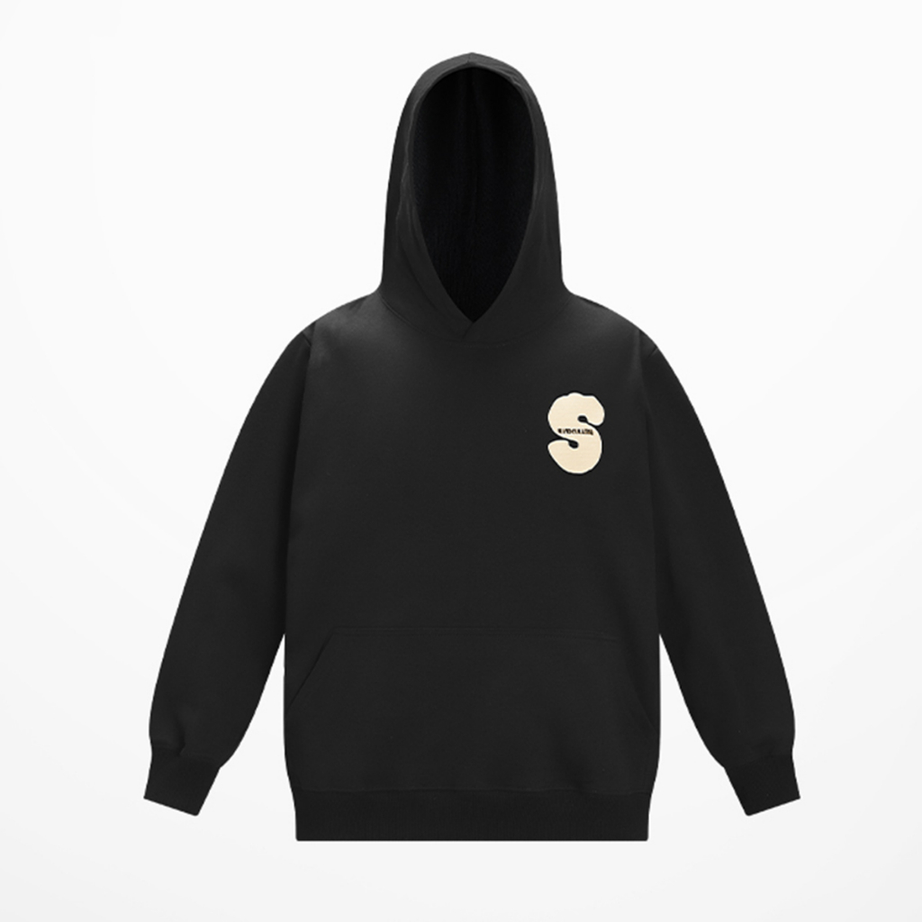 Áo Hoodie Dài Tay HD412 HALEY Chữ S Basic Nỉ Bông Nỉ Lông Cáo Form Rộng Unisex Nam Nữ Ấm Áp