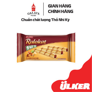 Bánh quế ulker rulokat vị sô cô la hạt phỉ 42g
