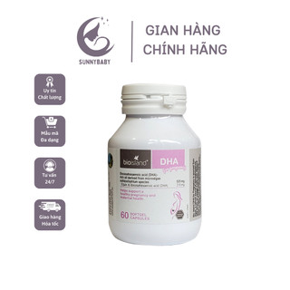 Dha bầu úc bio island dha cho mẹ bầu 60 viên sunnybaby