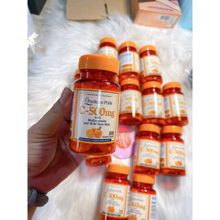 Viên uống bổ sung vitamin C của Puritan's Pride - Vitamin C 500mg