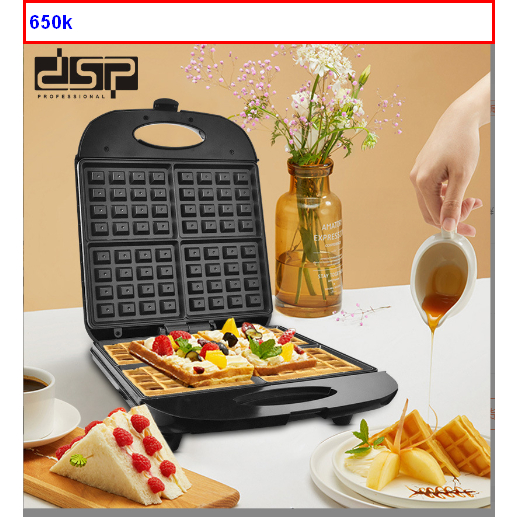 Máy làm bánh Waffle/pancake. hàng đức k1048