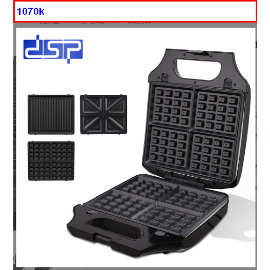 Máy làm bánh Waffle/pancake. hàng đức k1048