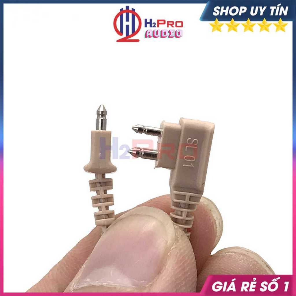 01 Dây Tai Nghe Trợ Thính, Dây Máy Nghe Điếc Cao Cấp Chính Hãng, Dùng Cho Các Dòng Trợ Thính Có Dây Dài 70Cm-H2Pro Audio