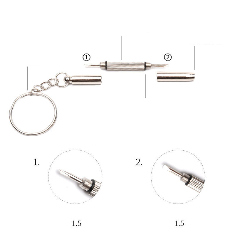 01 Tua vít móc khóa đa năng