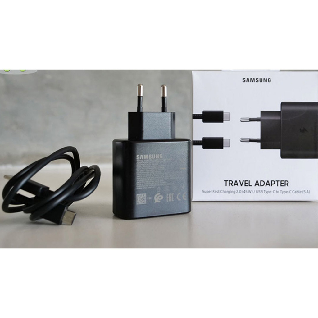 Bộ sạc nhanh Samsung 45w Hàng 1:1 cáp sạc nhanh Samsung chuẩn 5A sạc siêu nhanh PHANH bảo hành 6 tháng