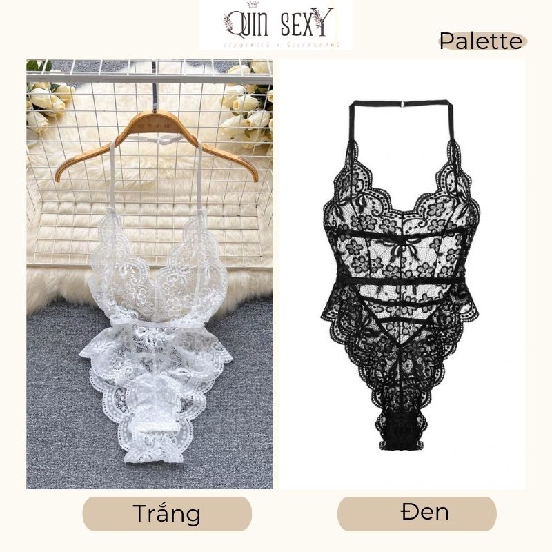 Bodysuit Ren Dây Ngang Phía Sau Quyến Rũ  BS002 | BigBuy360 - bigbuy360.vn