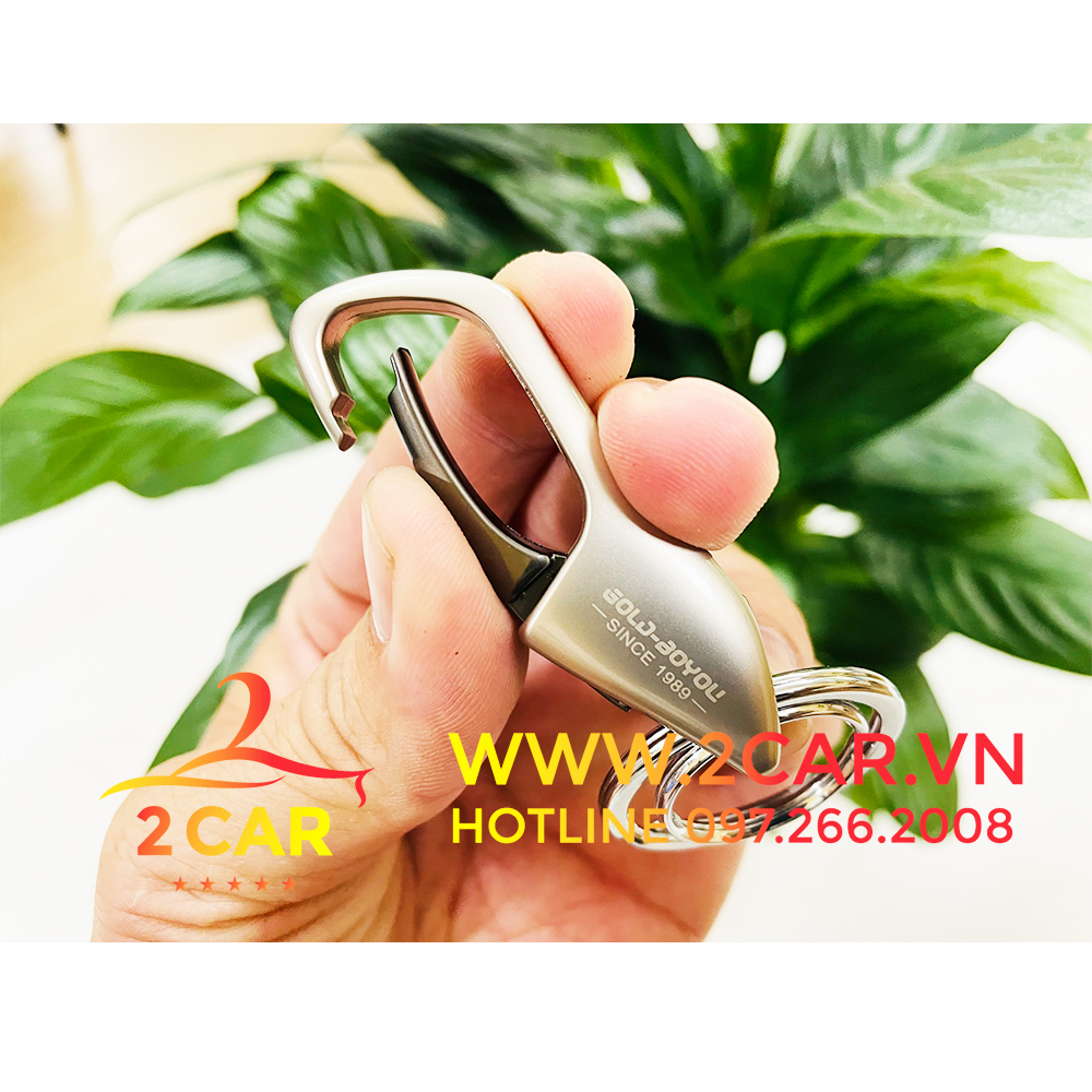 Móc chìa khóa ô tô xe hơi, siêu đẹp, siêu bền, hình cá voi rất sành điệu, PKN-158