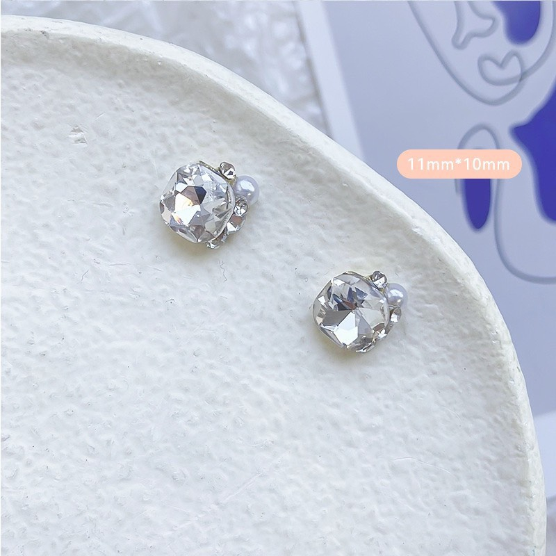 Đá khối mix sẵn ngcj trai trang trí nail hottrend lẻ 1 viên