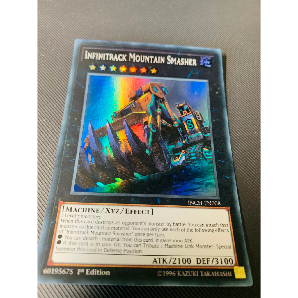 Thẻ bài Yugioh: Infinitrack Mountain Smasher - INCH-EN008 - Super Rare



