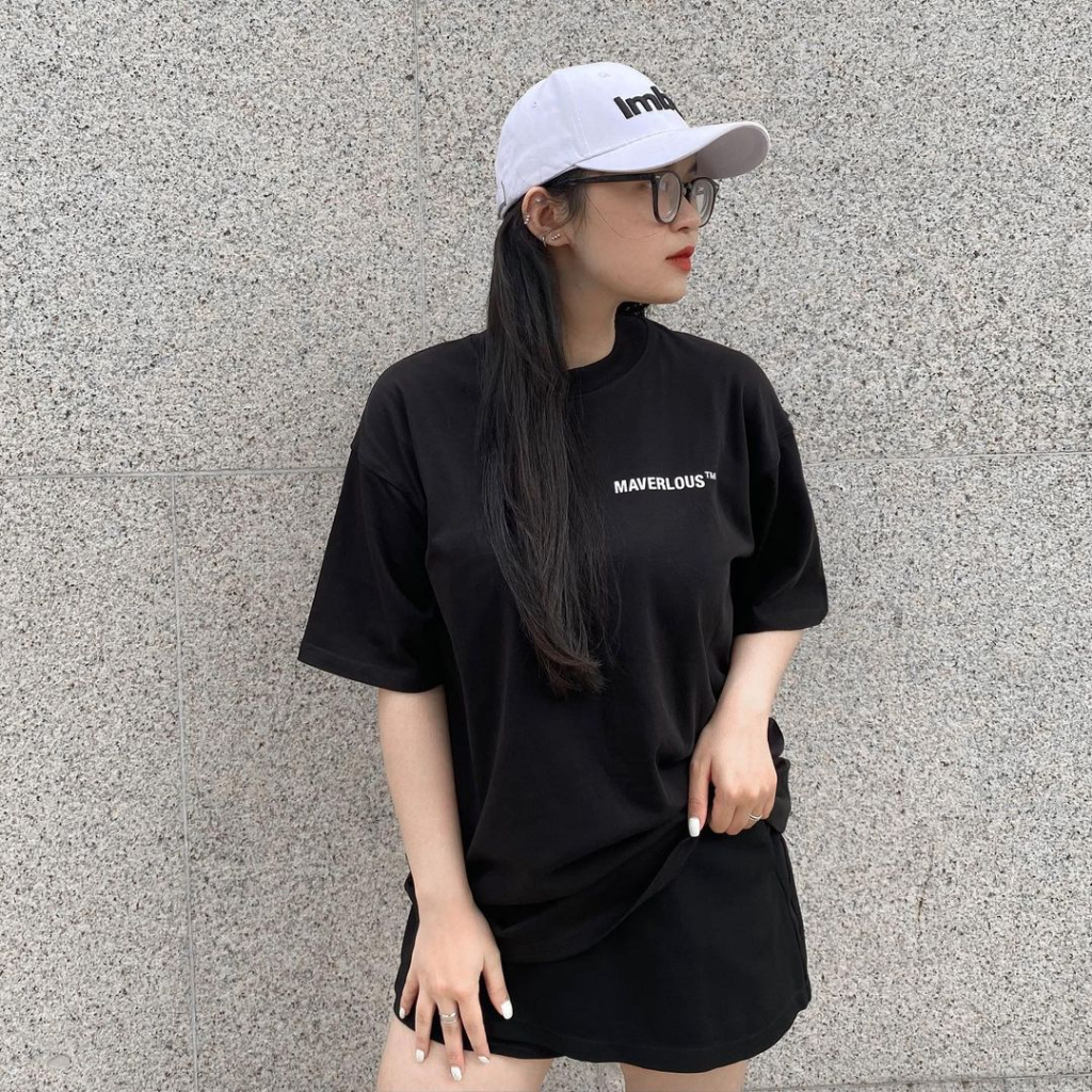 Áo thun nữ BLACKDOKI-Marvolous 2 , áo phông basic hiện đại cá tính chất cotton dày dặn oversize