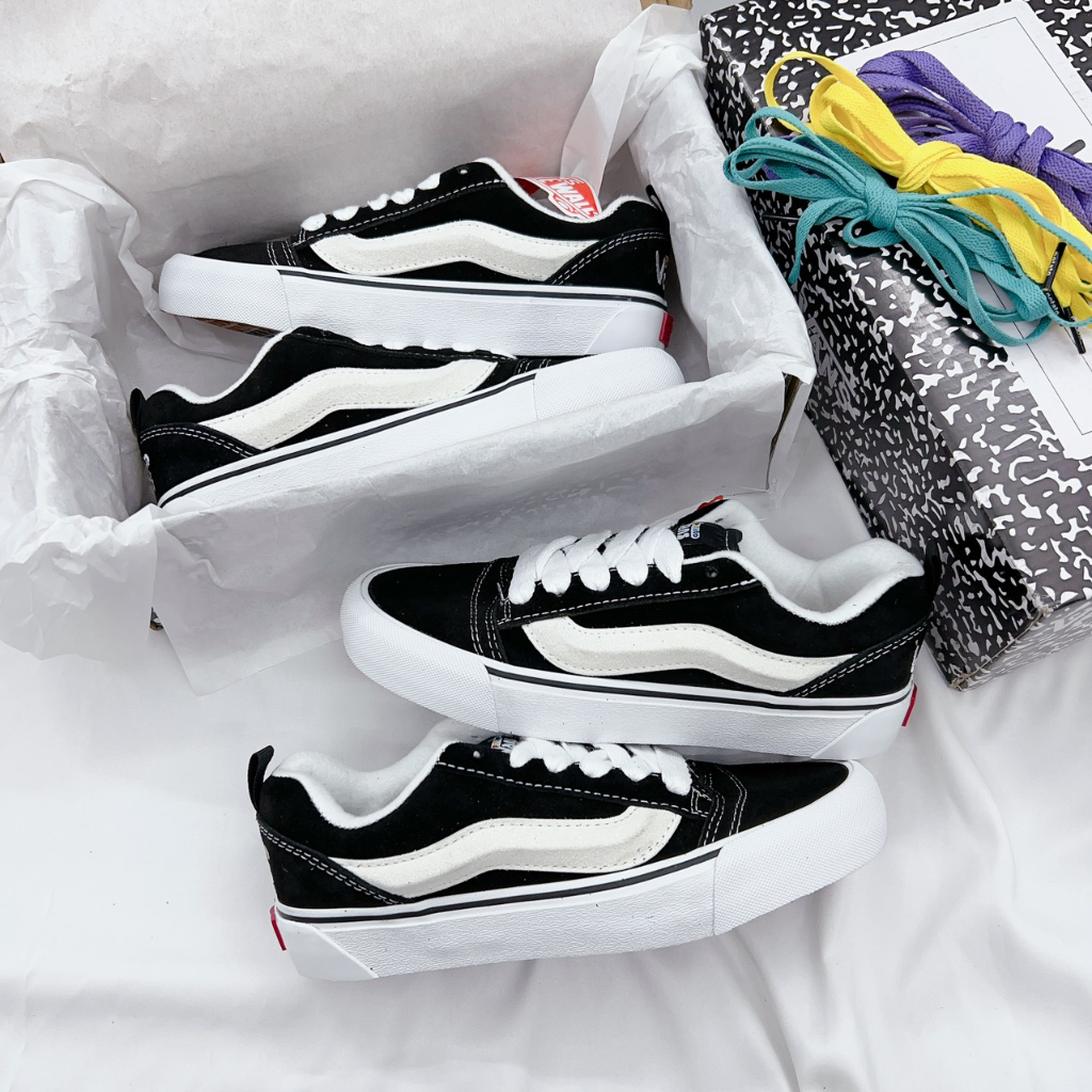 Giày Vans Vault Knu Skool VR3 x Imran Potato mẫu hót Bản like.au Cao Cấp Full Bill Box Phụ Kiện