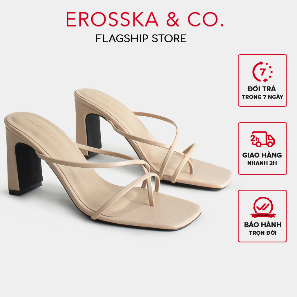 [COMBO ĐỘC QUYỀN] Combo 2 đôi giày dép nữ thời trang Erosska siêu ưu đãi _ EM10164